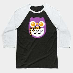 Halloween cute baby owl V. 2 Baseball T-Shirt